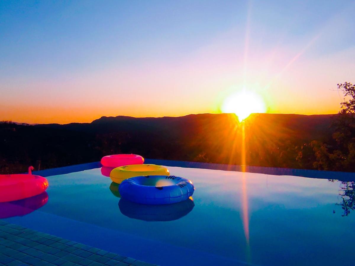 Casa De Maitreya - Piscina, Ar Condicionado Alto Paraíso de Goiás Exterior foto