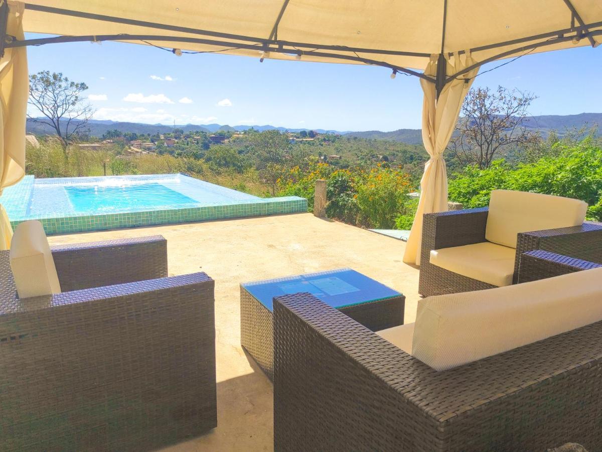 Casa De Maitreya - Piscina, Ar Condicionado Alto Paraíso de Goiás Exterior foto